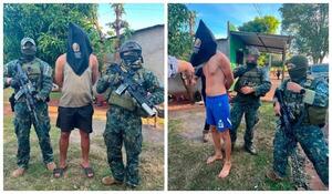 Caen en Canindeyú dos presuntos miembros de la estructura criminal de alias "Macho"