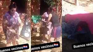 “Si sos millonaria, hacé un muro”: usó alambre ajeno y su vecina tiró toda la ropa al suelo