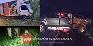  5 HERIDOS TRAS GRAVE ACCIDENTE DE TRÁNSITO EN PIRAPÓ 