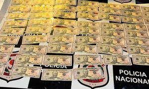 Dos jóvenes, uno de ellos menor de edad caen con USD 3.000 falsos en Capiatá - OviedoPress