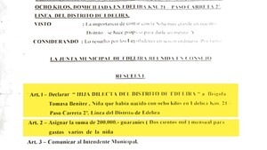 La superbeba de 8 kilos de Edelira creció y reclama su derecho para ser médica