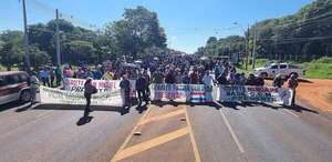 Campesinos de Misiones convocan a movilización por incumplimiento de promesas del Gobierno Nacional - Nacionales - ABC Color