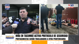 Riña en Tacumbú activa protocolo de seguridad: internos serán trasladados a otras penitenciarías