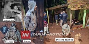DETENIDO CON MÚLTIPLES ÓRDENES DE CAPTURA TRAS ALLANAMIENTO EN OBLIGADO