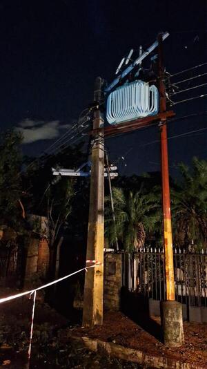 ANDE informa que restableció el 94% del servicio y activó Código Amarillo de Emergencia