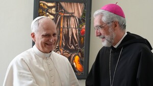 León XIV celebra su primer año de pontificado suplicando la paz en el santuario de Pompeya
