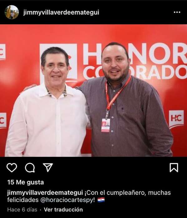 Campaña sucia: ¿quién es “Jimmy” Villaverde y cuáles son sus vínculos con el Gobierno? - Política - ABC Color