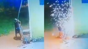 Chespi quiso robar cables de escuela en San Antonio y casi se fue junto a San Pedro