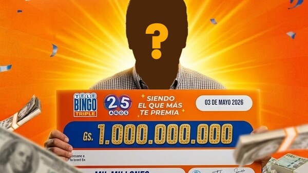 Telebingo busca al ganador de un premio de G. 1.000 millones: ¿Dónde se vendió el cartón?