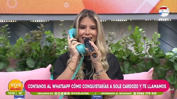 ¿Cómo conquistarias a Sole Cardozo?
