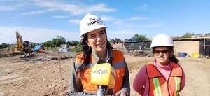 Centurión inspeccionó obras en Pilar y prometió la continuidad de proyectos clave en Ñeembucú - Nacionales - ABC Color