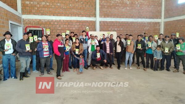 MAG IMPULSA LA PRODUCCIÓN CON ENTREGA DE SEMILLAS DE CEBOLLA EN ITAPÚA