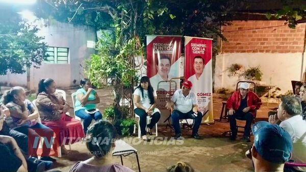 JOSÉ GÓMEZ PROPONE MAYOR PRESENCIA EN LOS BARRIOS  Y TRABAJO CON VECINOS
