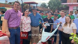 MUNICIPALIDAD DE LA PAZ RECIBE MAQUINARIA AGRÍCOLA PARA FORTALECER LA PRODUCCIÓN