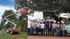 ANDE FORTALECE EL SISTEMA ELÉCTRICO EN ITAPÚA