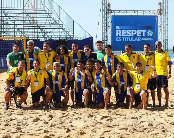 Orgullo de la Republica: Luqueño se queda con el tercer puesto de la Libertadores de Playa