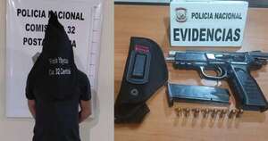 Diario HOY | Tras huir de la policía, conductor ebrio y armado es detenido en Capiatá