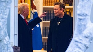 Trump viajará a China con un grupo de ejecutivos que incluye a Musk, Cook y Fink