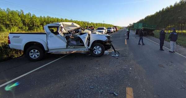 Diario HOY | Empresario y dirigente deportivo de Yuty fallece en aparatoso choque sobre Ruta PY08