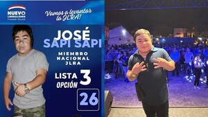 Sapi Sapi Popo se lanza a la política: “Espero el apoyo de mis seguidores”