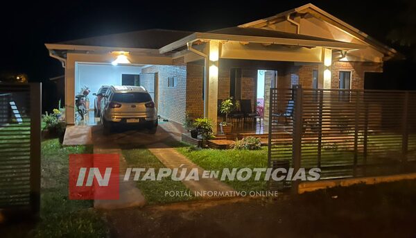 TRES HOMBRES ARMADOS IRRUMPEN EN UNA VIVIENDA Y REDUCEN A UNA FAMILIA