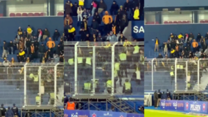 Varios demorados tras operativos por partido de fútbol en la Nueva Olla