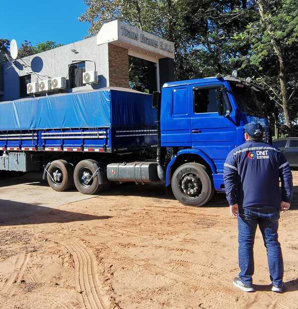 DNIT intensifica controles tributarios a empresas de transporte de cargas en todo el país