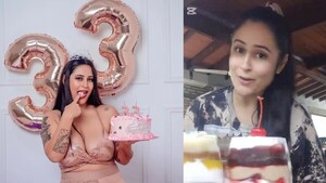 Pastelera sexy ofreció copas de torta a G. 75.000 para regalar a mamá y armó guyryry